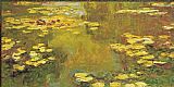 Pond Canvas Paintings - Pond of Waterlilies